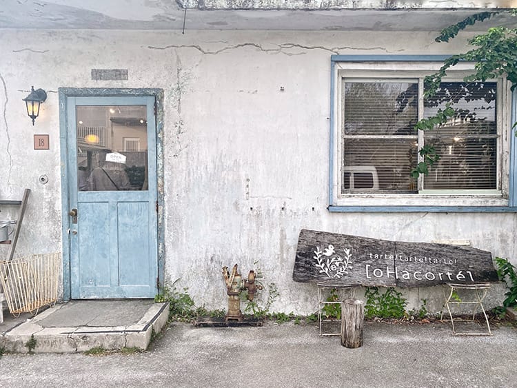 [沖繩] oHacorte 港川店，沖繩必吃水果塔！ 港川外